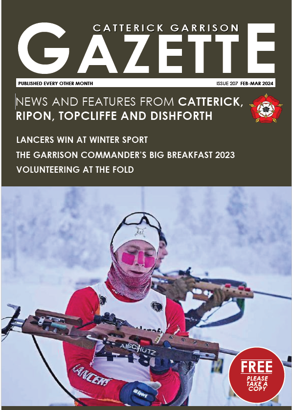 207 Garrison Gazzete Front Cover